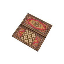 Нарды + Шашки "Сирия Красные" большие