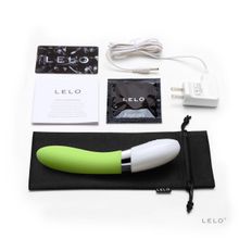 Lelo Перезаряжаемый вибромассажер Liv 2 Lime Green цвета лайма - 17,4 см. (зеленый)