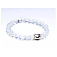 Браслет heartbeat из лунного камня