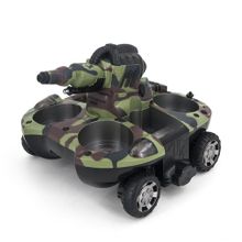 Радиоуправляемый танк-амфибия, стреляющий водой 2.4G - YED-24883A