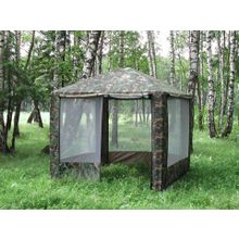 Митек Шатер Митек Пикник 2,5х2,5 м со стенками (2 места) (беж хаки)