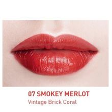 Тинт-блеск для губ тон 07 Дымчатый Мерло Cellnco Chu Chu Tint&Lip Gloss Smokey Merlot