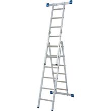 STABILO Шарнирная комбинированная стремянка 2x3+2x6