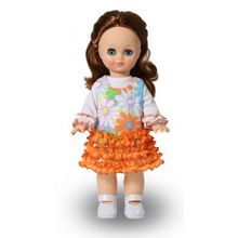 Весна Элла в платье с рюшами со звуком 35 см