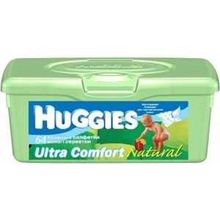 Влажные салфетки Huggies (Хаггис) Ultra Comfort Natural 64шт