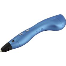 Cactus   CS-3D-PEN-E-METBL   3D ручка (PLA ABS, LED, Metallic Blue, 0.6мм, 1.75мм)