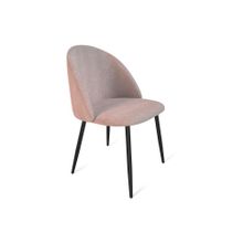 Слайн Стул SHT-ST35 S129 розовый десерт черный муар