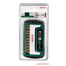 Bosch Набор бит PH PZ TORX SL TIN (12 шт.) (2608255991 , 2.608.255.991)