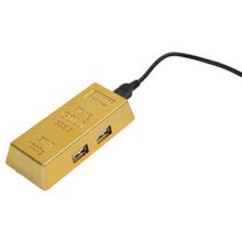 USB хаб Слиток золота на 4 порта