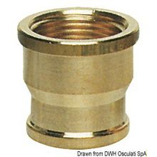 Osculati Brass joint sleeve female female 11 4 x 11 2, 17.271.04