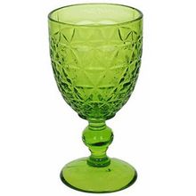 Бокал для воды «Абигейл»; стекло; 310мл; D=85,H=160мм; зеленый B4565460006