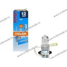 Лампа галоген 12V Н3 55W Pk22s OSRAM +30% яркости 64151SUP