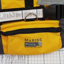 Marinepool Спасательный жилет для собак Marinepool Dog Premium желто-белый XL 40++ кг
