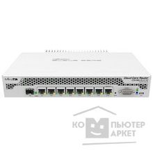 Mikrotik CCR1009-7G-1C-PC with Tilera Tile-Gx9 CPU 9-cores, 1Ghz per core , 1GB RAM, 7xGbit LAN, 1x Combo port 1xGbit LAN or SFP , RouterOS L6, passive cooling desktop enclosure, rackmount ears, PSU