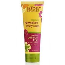 Alba Botanica Passion Fruit Body Wash   Гавайский обновляющий гель для душа с маракуйя ALBA BOTANICA