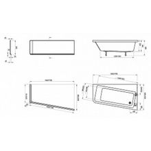 Акриловая ванна Ravak 10° 170 P