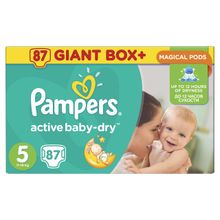 Pampers Active Baby-Dry 11-18 кг 5 87 шт