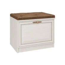 Олмеко Тумба для обуви М-06 Габриэлла вудлайн кремовый  сандал белый