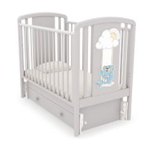 Кроватка Жаклин Мишка на качелях с маятником