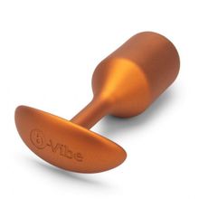 Пробка для ношения цветы бронзы B-vibe Snug Plug 2 - 11 см. (244861)