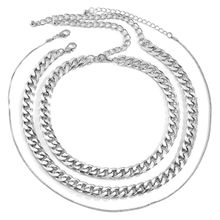 Чокер на шею под серебро (арт. 83485-9)