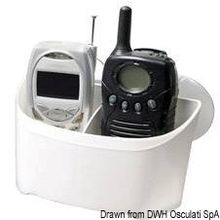 Osculati GPS CELL white plastic mobile holder, 48.438.52