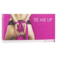 Shots Media BV Розовая лента-галстук для бандажа Tie Me Up (розовый)