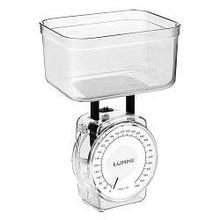 весы кухонные Lumme LU-1301, 1 кг, пластик, белый жемчуг