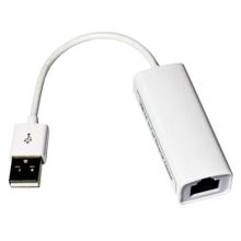 Сетевая карта USB - RJ45 10 100 Мбит с, 0.1 м, белый, KS-is (KS-270)