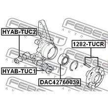 Сайлентблок Цапфы | Зад Прав Лев | Hyundai Tucson 2004-2010 Febest арт. HYABTUC1