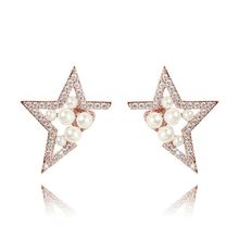 Клипсы "Звёзды" (арт. 76442-1)