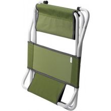 Nisus Стул туристический со спинкой Green СР-450.19(с) труба ф19 Helios (арт.T-TC-450.19s-G)