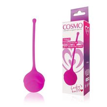 Розовый вагинальный шарик Cosmo (136302)