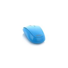 мышь Microsoft Wireless Mobile Mouse 1000 Cуan Blue, беспроводная, 1000dpi, USB, blue, синяя, 2CF-00030