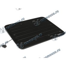 Подставка для ноутбука 12-17" Zalman "ZM-NC3" с воздушным охлаждением (1 вентилятор d200) + 1 порт USB, черный (ret) [119364]