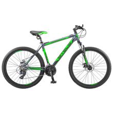 Велосипед STELS Navigator 610 MD 26 V030 (2018) 16" Чёрный-салатовый LU071299