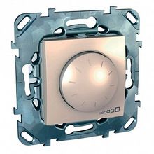Светорегулятор поворотный UNICA, 600 Вт, бежевый |  код. MGU5.512.25ZD |  Schneider Electric