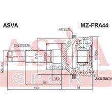 Шрус Внешний Mazda  Friendee 1997- Aarf0a 4wd 23*56*26 Мм ASVA арт. MZFRA44