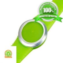 Ультратонкие силиконовые LED часы Nexer G1218 фиолетовые