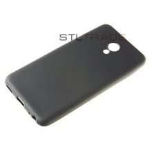 M5 Meizu Силиконовый чехол TPU Case Металлик черный