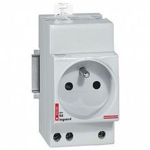 розетка На DIN-Р 2к+З французский стандарт | код. L004280 | Legrand