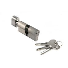 Цилиндр для замка Morelli 60CK SN никель ключ вертушка