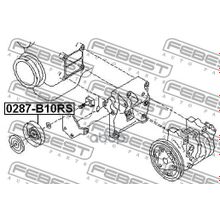 Ролик Натяжной Навесного Оборудования Nissan Wingroad Ad Y11 1999.05-2008.10 [Jp] Febest арт. 0287B10RS