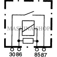 Реле универсальное 12V 30A 4х конт