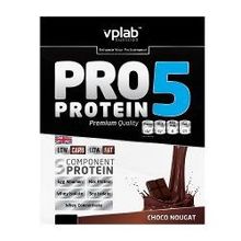 Протеин VP Laboratory PRO5 Protein (шоколад-нуга) 1200 г