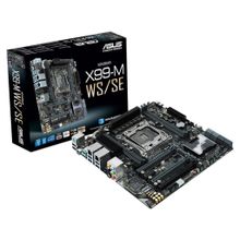 Материнская плата asus x99-m ws se, x99, socket 2011-3, ddr4, microatx