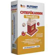 Плитонит Суперкамин Термоклей 25 кг