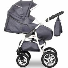 Caretto 2 в 1 Adriano светло-бежевая шоколадная кожа