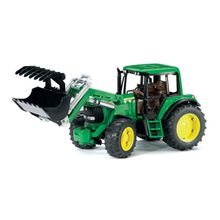 Bruder Трактор John Deere 6920 с погрузчиком 02-052