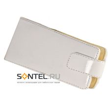 Сумка-блокнот Samsung S3650 белый лак